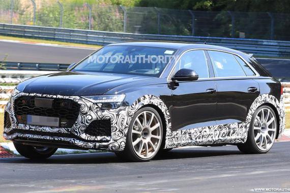 奥迪RS Q8最新谍照 有望日内瓦车展首发