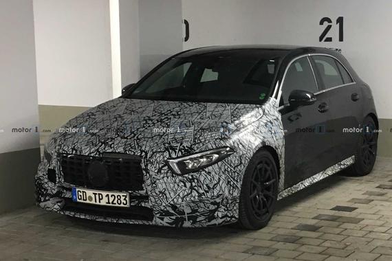 全新梅赛德斯-AMG A 45谍照曝光 或日内瓦车展发布