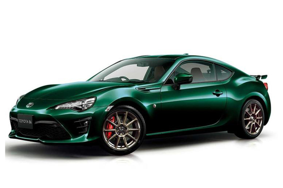 5月底日本上市 丰田86英国绿特别版官图