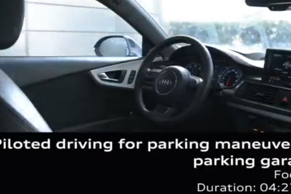 奥迪A7未来式自动驾驶汽车 挑战你的想象！