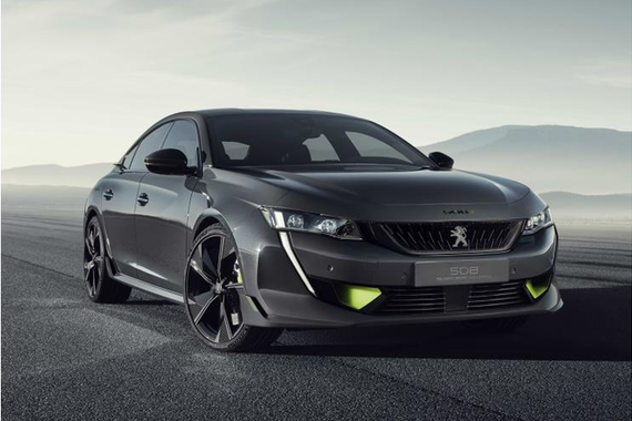 标致508高性能概念车官图发布 日内瓦首发亮相
