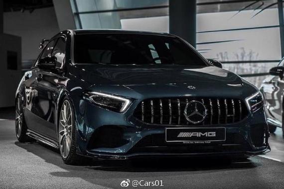 疑似AMG A45实车曝光 2019日内瓦车展亮相