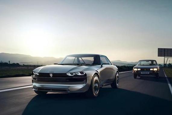 复古的外表摩登的心 标致e-Legend概念车