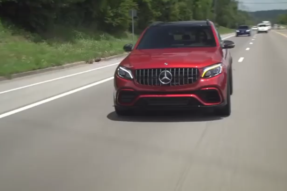 陆地小钢炮！2019款奔驰GLC63AMG