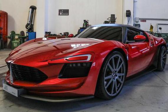 全新超跑Mole Almas实车图曝光 日内瓦车展亮相