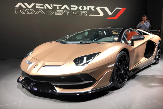 2019日内瓦车展 Aventador SVJ敞篷版亮相