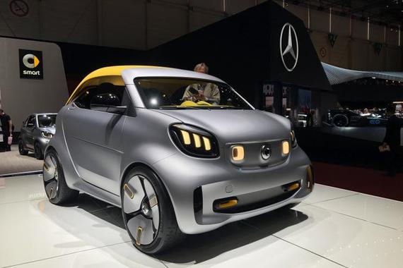 2019日内瓦车展：smart foreas+概念车发布