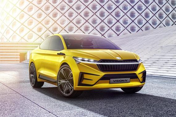 斯柯达VISION iV官图发布 日内瓦车展亮相