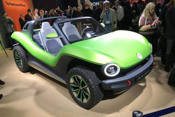 2019日内瓦车展 大众I.D.BUGGY概念车亮相