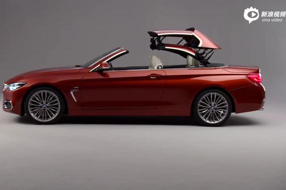 开启炫酷模式！宝马车敞篷全过程