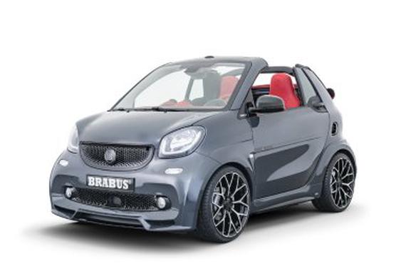 绝非善茬的电动smart 2019款Brabus Ultimate E Shadow Edition