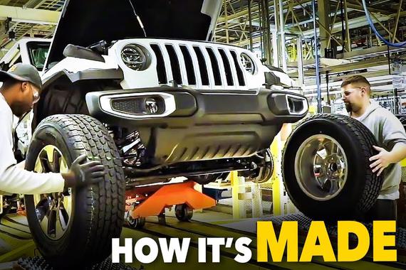 机械控福利！实拍2019款吉普牧马人生产过程