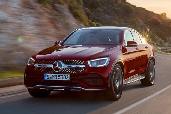 外观内饰全面升级 奔驰GLC Coupe发布