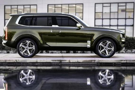 霸气不输路虎 起亚Telluride全尺寸SUV