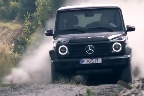 男人的梦想 奔驰大G G500越野能力展示