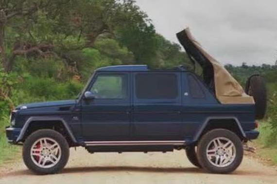 奔驰迈巴赫G650 最霸气的敞篷车！