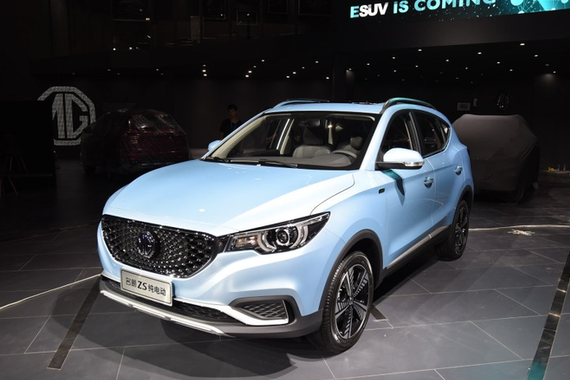 名爵EZS明晚正式上市 预售11.98万元起