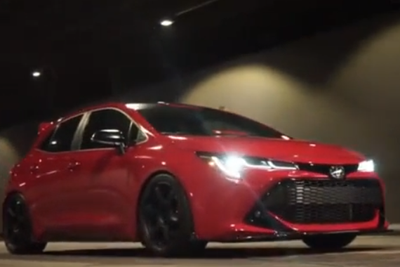 丰田卡罗拉改装版 战斗力爆表