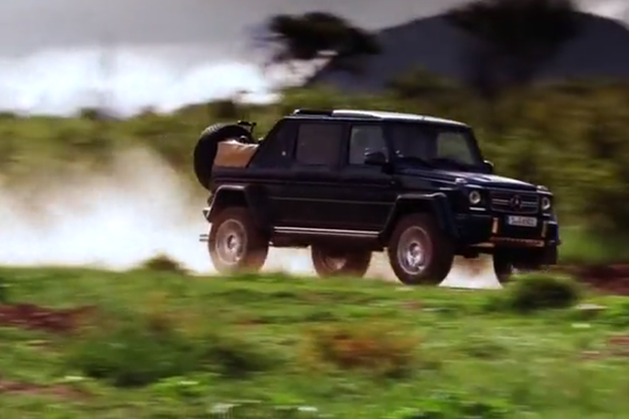 迈巴赫G650 最帅的敞篷越野车