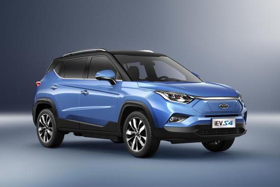 江淮iEVS4更多官图发布 上海车展上市