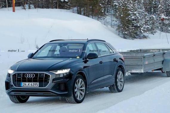 奥迪Q8插电混动版车型谍照曝光 有望年内推出