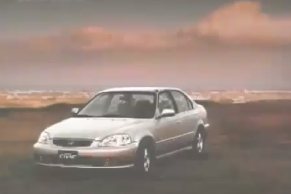 思域K8 1999年广告片