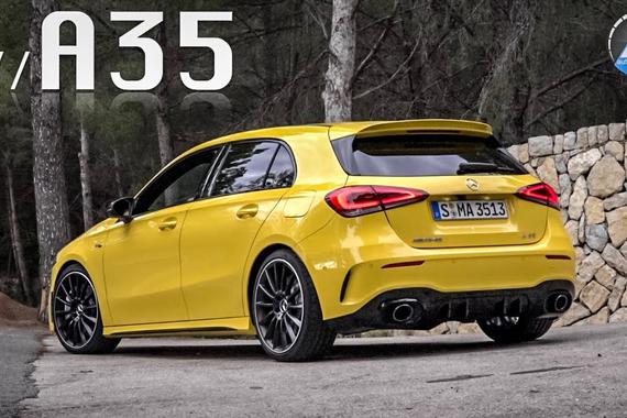 性能小钢炮奔驰AMG A35秀加速