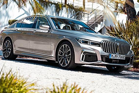 换装家族前脸 宝马插混车型745Le发布