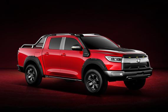 上海车展亮相 长城将推乘用大皮卡配备8AT