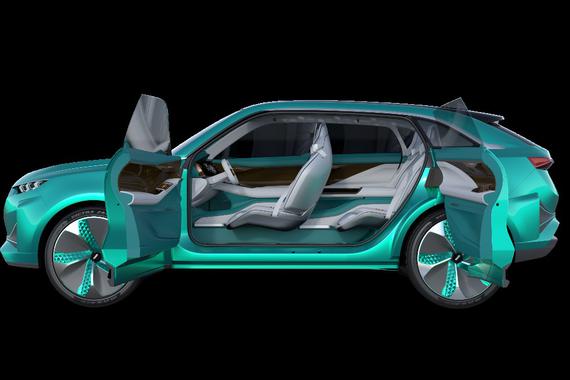 科技感十足 WEY品牌全新旗舰SUV内饰曝光