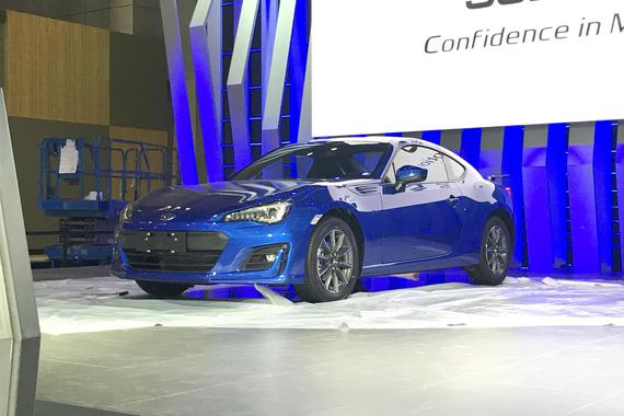2019上海车展探馆：斯巴鲁BRZ STI套件版