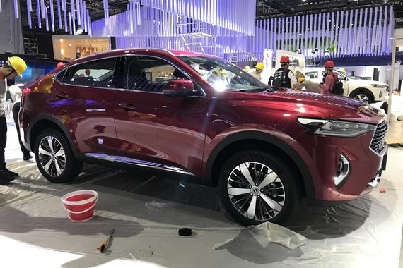 2019上海车展探馆：轿跑SUV哈弗F7x