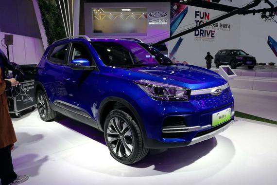 2019上海车展探馆：奇瑞新能源瑞虎e