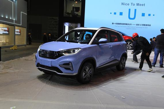 2019上海车展探馆：新款哪吒N01将亮相车展