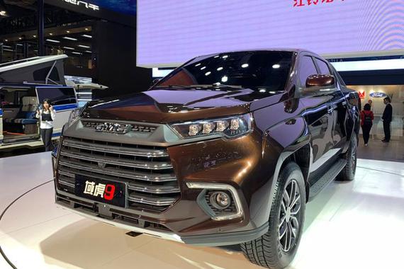 2019上海车展：江铃域虎9正式亮相