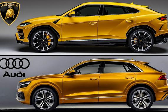 豪华运动SUV大PK 奥迪Q8VS兰博基尼Urus