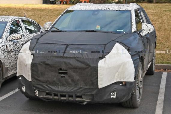 不买汉兰达还可以选Ta 雪佛兰Blazer6/7座版谍照