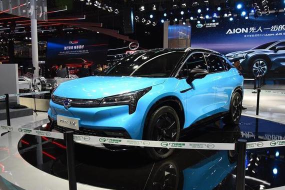 曝广汽新能源Aion LX内饰 曲面屏更具科技感