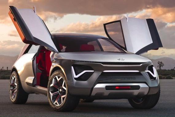 纯电续航超300英里 起亚Habaniro概念车亮相