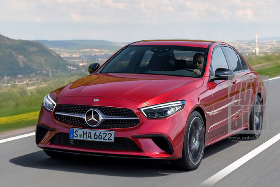 全新奔驰C级假想图发布 新车预计2020年首发