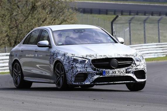 采用最近家族设计 新款AMG E 63谍照曝光