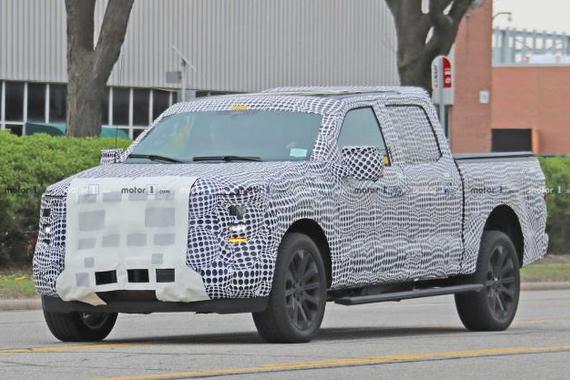 提供多种动力总成 全新福特F-150谍照曝光