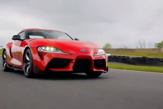 传奇归来 丰田新Supra赛道动态展示
