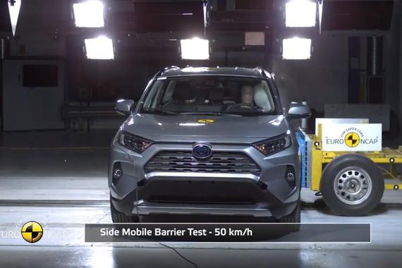 丰田新RAV4欧洲安全测试5星