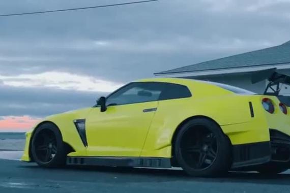 男人的梦想车 战神GT-R视觉大片