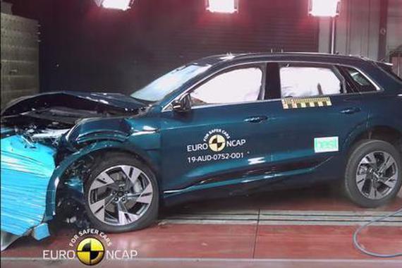 成人安全性91% 奥迪e-tron碰撞测试成绩出色