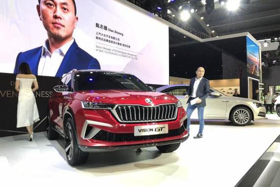 2019深港澳车展：斯柯达Vision GT概念车首发