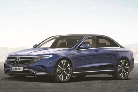 续航可达600km 奔驰EQE或于2022年推出