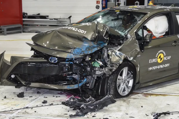 安不安全撞过才知道 丰田新卡罗拉安全测试