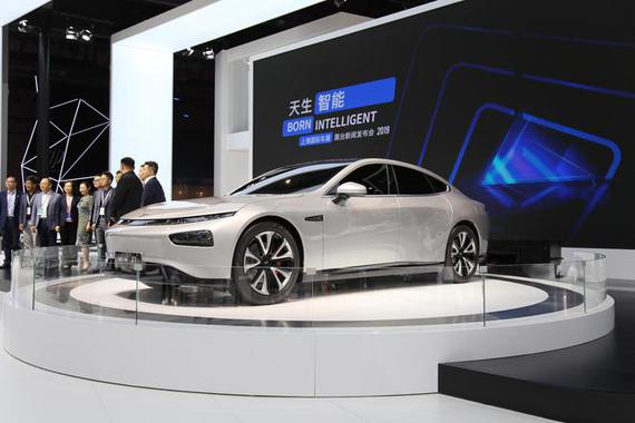 熟悉的内饰风格 小鹏P7内饰谍照曝光